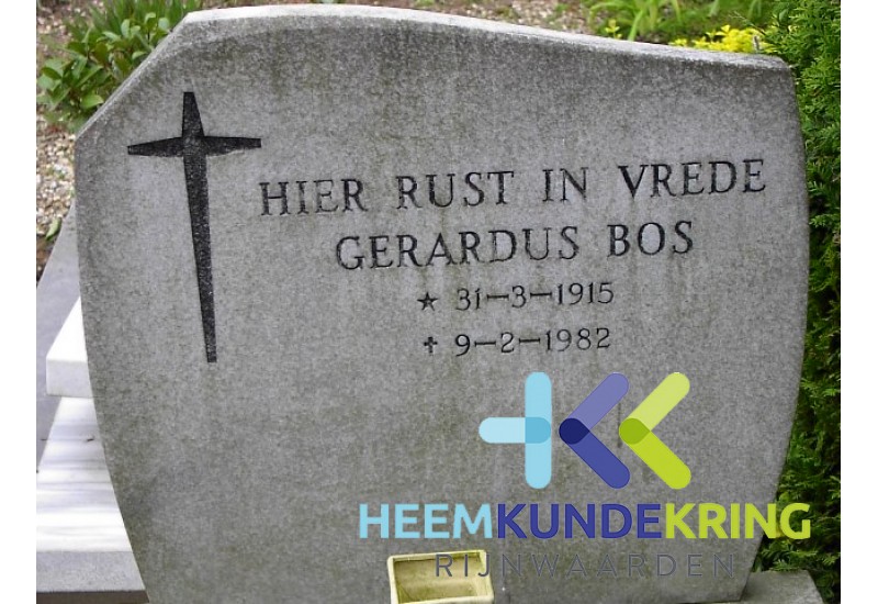 Grafstenen kerkhof Herwen Coll. HKR (111) G.Bos
